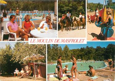 CPSM FRANCE 24 "Nontron, camping le moulin de Masfrolet"