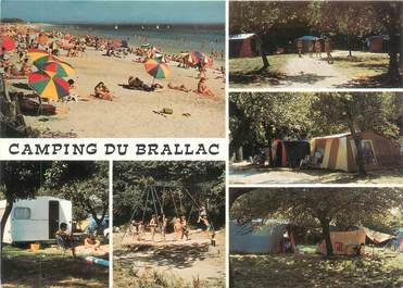CPSM FRANCE 29 "Camping du Brallac'h"