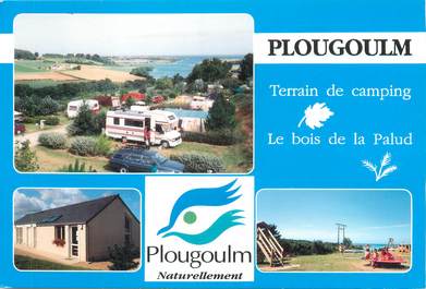 CPSM FRANCE 29 "Plougoulm, terrain de camping"