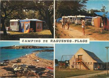 CPSM FRANCE 29 "Raguenes plage" / CAMPING