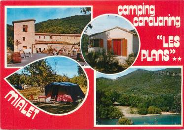 CPSM FRANCE 30 "Mialet, camping Les Plans"