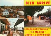 30 Gard CPSM FRANCE 30 "Le Grau du Roi, camping La Marine"