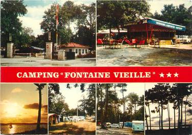 / CPSM FRANCE 33 "Andernos Les Bains, camping Fontaine Vieille "