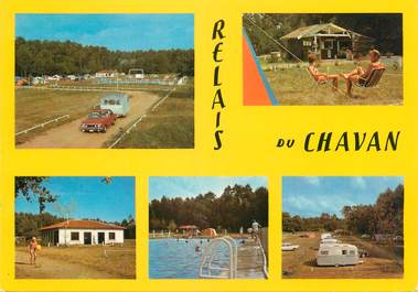 / CPSM FRANCE 33 "Laruscade, relais du Chavan" / CAMPING