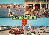 34 Herault / CPSM FRANCE 34 "Vias sur Mer, camping Farinette"