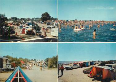 / CPSM FRANCE 34 "Vias sur Mer, camping Farinette Plage"