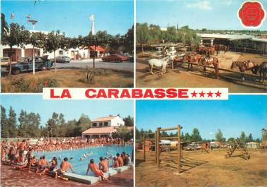 / CPSM FRANCE 34 "Vias sur Mer, la Carabasse" / CAMPING