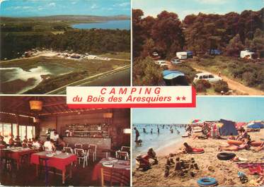 / CPSM FRANCE 34 "Vic La Gardiole, camping du Bois des Aresquiers"