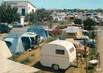 / CPSM FRANCE 34 "Marseillan plage" / CAMPING MUNICIPAL