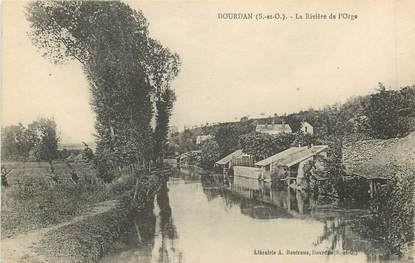 CPA FRANCE 91 "Dourdan, la Rivière de l'Orge"