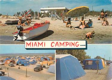 / CPSM FRANCE 34 "Frontignan, miami camping"