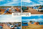 34 Herault / CPSM FRANCE 34 "Vias, camping de Farinette plage "