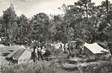 / CPSM FRANCE 40 "Capbreton, les campeurs" / CAMPING