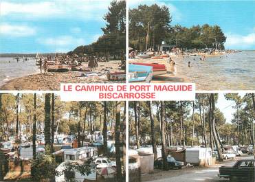 / CPSM FRANCE 40 "Biscarosse, le camping de Port Maguide"