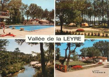 / CPSM FRANCE 40 "Vallée de la Leyre" / CAMPING