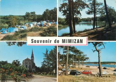 / CPSM FRANCE 40 "Mimizan" / CAMPING