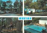 40 Lande / CPSM FRANCE 40 "Mimizan, camping Marina"