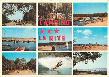 / CPSM FRANCE 40 "Biscarosse, camping La Rive, le port"