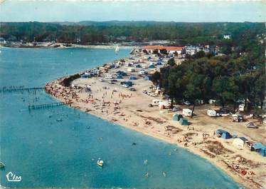 / CPSM FRANCE 40 "Capbreton, camping de la pêcherie, vue aérienne"