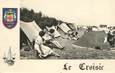 / CPSM FRANCE 44 "Le Croisic, camping sur la côte"