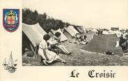 44 Loire Atlantique / CPSM FRANCE 44 "Le Croisic, camping sur la côte"