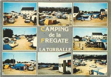 / CPSM FRANCE 44 "La Turballe, camping de la Frégate"