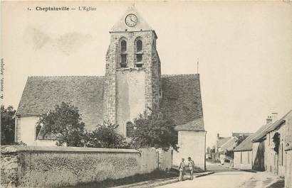 CPA FRANCE 91 "Cheptainville, L'Eglise"