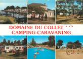 44 Loire Atlantique / CPSM FRANCE 44 "Les Moutiers en Retz, domaine du Collet" / CAMPING