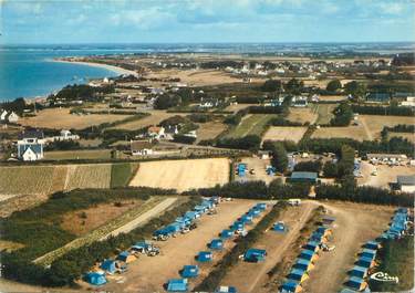 / CPSM FRANCE 56 "Pénestin sur Mer, plage de la mine d'Or" / CAMPING