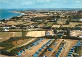 56 Morbihan / CPSM FRANCE 56 "Pénestin sur Mer, plage de la mine d'Or" / CAMPING