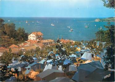 / CPSM FRANCE 64 "Ciboure, le camping de la Rade"