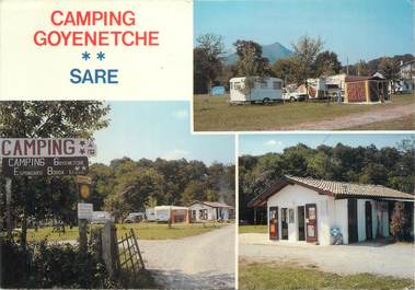 / CPSM FRANCE 64 "Sare, camping Goyenetche"