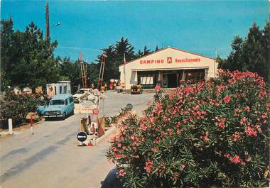 / CPSM FRANCE 66 "Argelès sur Mer, le camping Roussillonnais, réception"