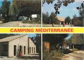 66 PyrÉnÉe Orientale / CPSM FRANCE 66 "Argelès sur Mer, le camping Méditerranée"