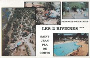 66 PyrÉnÉe Orientale / CPSM FRANCE 66 "Saint Jean Pla de Corts" / CAMPING