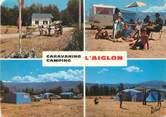 66 PyrÉnÉe Orientale / CPSM FRANCE 66 "Bourg Madame, camping l'Aiglon"