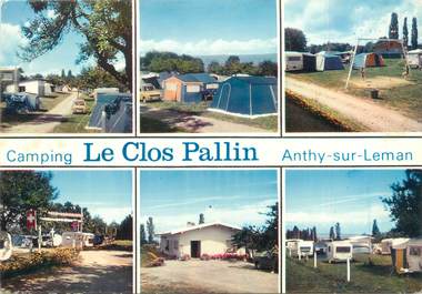 / CPSM FRANCE 74 "Anthy sur Leman, camping Le Clos Pallin"