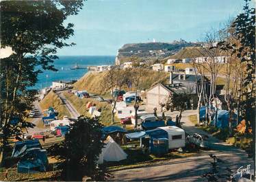 / CPSM FRANCE 76 "Fécamp, le camping de Renéville"