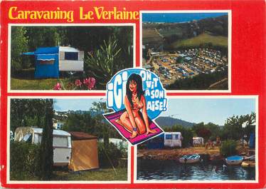 / CPSM FRANCE 83 "Agay, caravaning Le Verlaine" / CAMPING