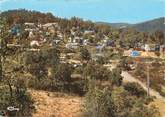 83 Var / CPSM FRANCE 83 "Bormes Les Mimosas, camping Manjastre"