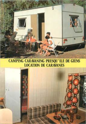 / CPSM FRANCE 83 "Presqu'ile de Giens, location de caravanes" / CAMPING