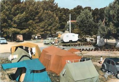 / CPSM FRANCE 83 "Sanary sur Mer, camping des Girelles"