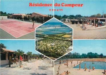 / CPSM FRANCE 83 "Saint Aygulf, résidence du campeur" / CAMPING