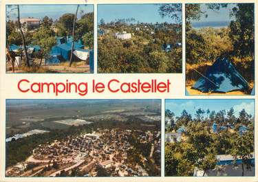 / CPSM FRANCE 83 "Saint Aygulf, camping Le Castellet"