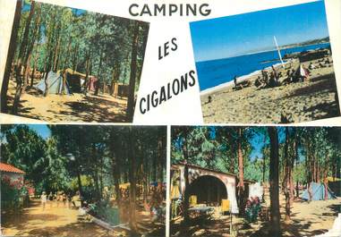 / CPSM FRANCE 83 "Sainte Maxime, camping les Cigalons"
