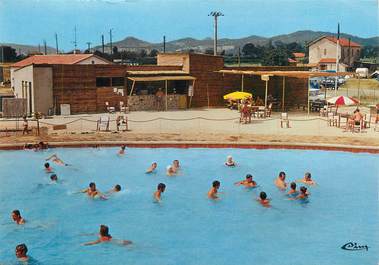 / CPSM FRANCE 83 "Salins d'Hyères, camping de Port Pothuau"