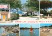 / CPSM FRANCE 83 "Grimaud, camping des Mures"