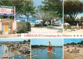 83 Var / CPSM FRANCE 83 "Grimaud, camping des Mures"