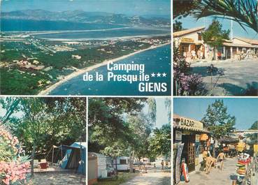/ CPSM FRANCE 83 "Camping de la presqu'ile de Giens"