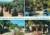 / CPSM FRANCE 83 "La Londe Les Maures, camping de la Pascalinette "